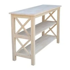 Hampton Console Table - International Concepts Gray/taupe