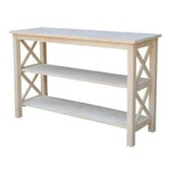 Hampton Console Table - International Concepts Gray/taupe -Console Tables Sales unnamed file 2117