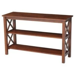 Hampton Console Table - International Concepts Gray/taupe -Console Tables Sales unnamed file 2122