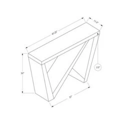 Accent Table - Cement Look - EveryRoom -Console Tables Sales unnamed file 2138