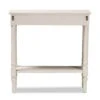 Ariella Whitewashed 1 Drawer End Table White - Baxton Studio -Console Tables Sales unnamed file 2142