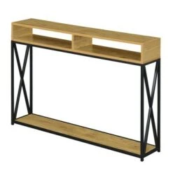 Tucson Deluxe Console Table with Shelf - Breighton Home White Faux Marble/white -Console Tables Sales unnamed file 2171
