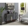 Omega Metal Frame Console Table - Breighton Home Cherry/black -Console Tables Sales unnamed file 2173
