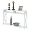 Tucson Deluxe 2 Tier Console Table White - Breighton Home -Console Tables Sales unnamed file 2204