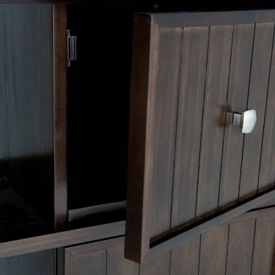 48" Normandy Solid Wood Console Sofa Table - Wyndenhall Brunette Brown 4 48" Normandy Solid Wood Console Sofa Table - Wyndenhall Brunette Brown - Image 2