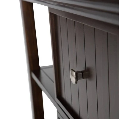 48" Normandy Solid Wood Console Sofa Table - Wyndenhall Brunette Brown 7 48" Normandy Solid Wood Console Sofa Table - Wyndenhall Brunette Brown - Image 5