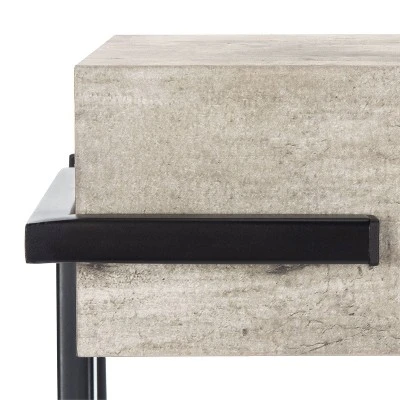 Jett Console Table Light Gray/Black - Safavieh 6 Jett Console Table Light Gray/Black - Safavieh - Image 4
