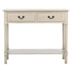 Primrose 2 Drawers Console Table - Safavieh Greige -Console Tables Sales unnamed file 225