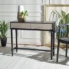Estella 2 Drawers Console Table - Safavieh Black -Console Tables Sales unnamed file 2265