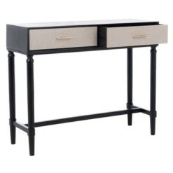 Estella 2 Drawers Console Table - Safavieh Black -Console Tables Sales unnamed file 2267