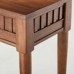 Hearth & Hand W/Magnolia Furniture Turned Leg Wood Console Table Brown - Hearth & Hand™ with Magnolia -Console Tables Sales unnamed file 228