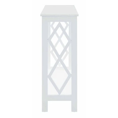 Breighton Home Diamond Console Table - Johar Furniture Black 8 Breighton Home Diamond Console Table - Johar Furniture Black - Image 6