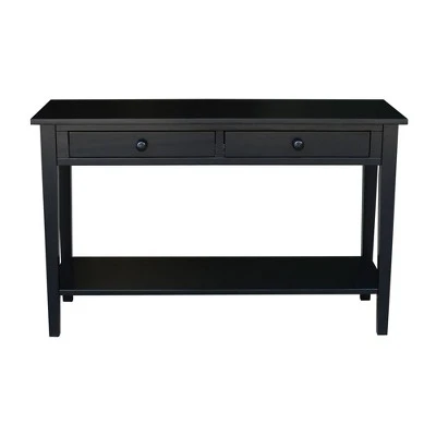 Spencer Console Server Table Black - International Concepts 4 Spencer Console Server Table Black - International Concepts - Image 2