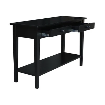 Spencer Console Server Table Black - International Concepts 7 Spencer Console Server Table Black - International Concepts - Image 5