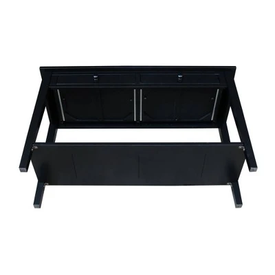 Spencer Console Server Table Black - International Concepts 11 Spencer Console Server Table Black - International Concepts - Image 9