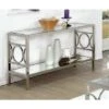 Nora Console Table Chrome - HOMES: Inside + Out -Console Tables Sales unnamed file 2355