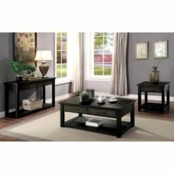 Narinta 2 Drawer Sofa Table Dark Oak - HOMES: Inside + Out -Console Tables Sales unnamed file 2358