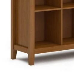 48" Stratford 12 Cube Storage Honey Brown - WyndenHall 11 48" Stratford 12 Cube Storage Honey Brown - WyndenHall -Console Tables Sales unnamed file 2382