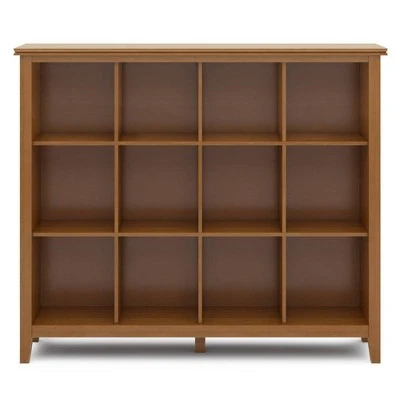 48" Stratford 12 Cube Storage Honey Brown - WyndenHall 7 48" Stratford 12 Cube Storage Honey Brown - WyndenHall - Image 5