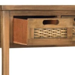 Autum 3 Drawer Console - Safavieh Brown -Console Tables Sales unnamed file 2387
