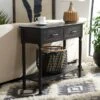 Peyton 2 Drawer Console Table - Safavieh -Console Tables Sales unnamed file 240