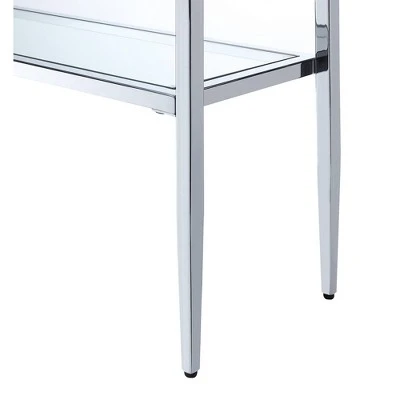 Nadia Chrome Console Table Chrome - Breighton Home 5 Nadia Chrome Console Table Chrome - Breighton Home - Image 3