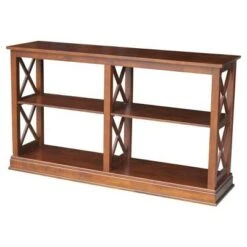 Hampton Sofa Server Table with Shelves - International Concepts Light Gray -Console Tables Sales unnamed file 2410