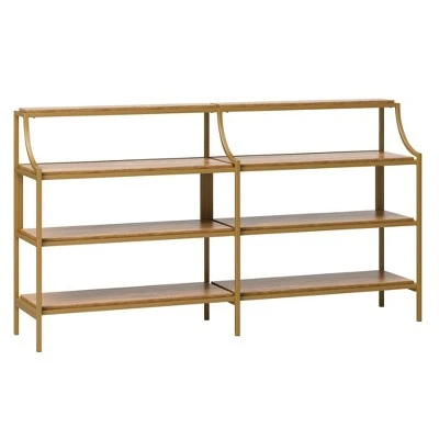 International Lux Metal Frame Console Table - Sauder Sindoori Mango 9 International Lux Metal Frame Console Table - Sauder Sindoori Mango - Image 7