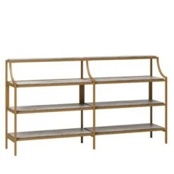 International Lux Metal Frame Console Table - Sauder Sindoori Mango 17 International Lux Metal Frame Console Table - Sauder Sindoori Mango -Console Tables Sales unnamed file 2445