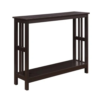 Breighton Home Mission Console Table - Johar Furniture Espresso 3 Breighton Home Mission Console Table - Johar Furniture Espresso