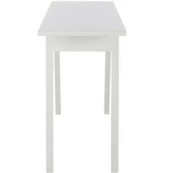 Manny Retro Mid Century Lacquer Console - White - Safavieh -Console Tables Sales unnamed file 2481