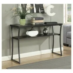 Breighton Home X - Calibur Console Table - Espresso - Convenience Concepts -Console Tables Sales unnamed file 2552