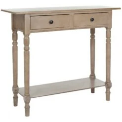 Baxter Console Table - Safavieh White