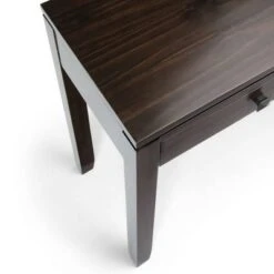 60" Stratford End Table Russet Mahogany Brown - WyndenHall -Console Tables Sales unnamed file 2564