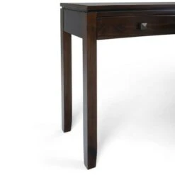 60" Stratford End Table Russet Mahogany Brown - WyndenHall -Console Tables Sales unnamed file 2565