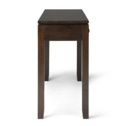 60" Stratford End Table Russet Mahogany Brown - WyndenHall -Console Tables Sales unnamed file 2566