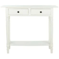 Baxter Console Table - Safavieh White -Console Tables Sales unnamed file 259