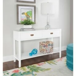 Peggy Console Table White - Linon -Console Tables Sales unnamed file 2597