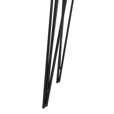 Lali Mid-Century Console Table - Light Brown & Black - Safavieh 7 Lali Mid-Century Console Table - Light Brown & Black - Safavieh - Image 5