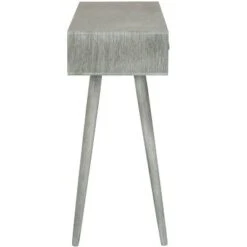 Albus 3 Drawer Console Table- Slate Grey - Safavieh -Console Tables Sales unnamed file 2670