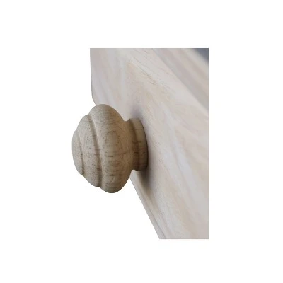 Mission Console Table Unfinished - International Concepts 8 Mission Console Table Unfinished - International Concepts - Image 6