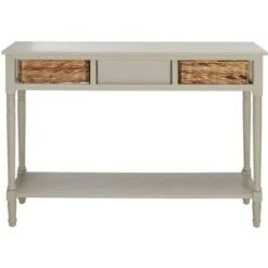 Christa Console Table With Storage - Vintage Grey - Safavieh -Console Tables Sales unnamed file 2696
