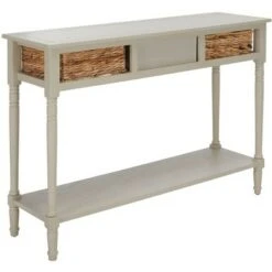 Christa Console Table With Storage - Vintage Grey - Safavieh -Console Tables Sales unnamed file 2697