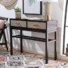 Ajana 2 Drawers Console Table - Safavieh Black -Console Tables Sales unnamed file 2736