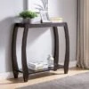 Tecto 2 Shelf Console Table Espresso - HOMES: Inside + Out -Console Tables Sales unnamed file 2749