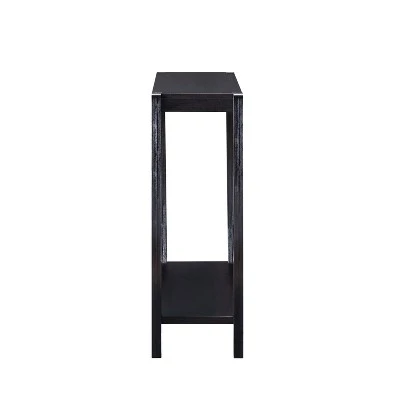 Tecto 2 Shelf Console Table Espresso - HOMES: Inside + Out 4 Tecto 2 Shelf Console Table Espresso - HOMES: Inside + Out - Image 2