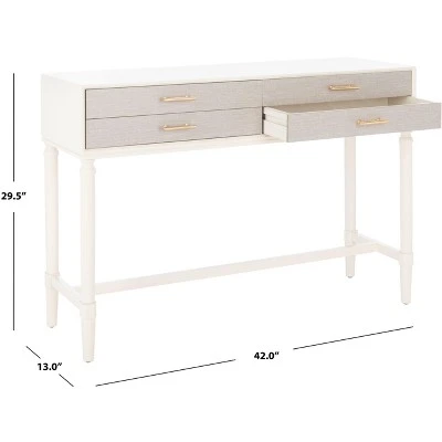 Estella 4 Drawer Console Table - Safavieh 8 Estella 4 Drawer Console Table - Safavieh - Image 6