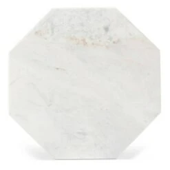 Venedict Metal End Table with Marble Tabletop Black - Baxton Studio -Console Tables Sales unnamed file 2845