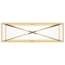 Fiorella Glass Top Console Table Brass - Safavieh -Console Tables Sales unnamed file 2852