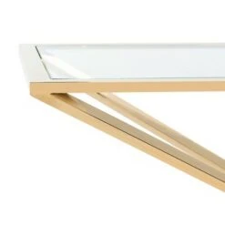 Fiorella Glass Top Console Table Brass - Safavieh -Console Tables Sales unnamed file 2853